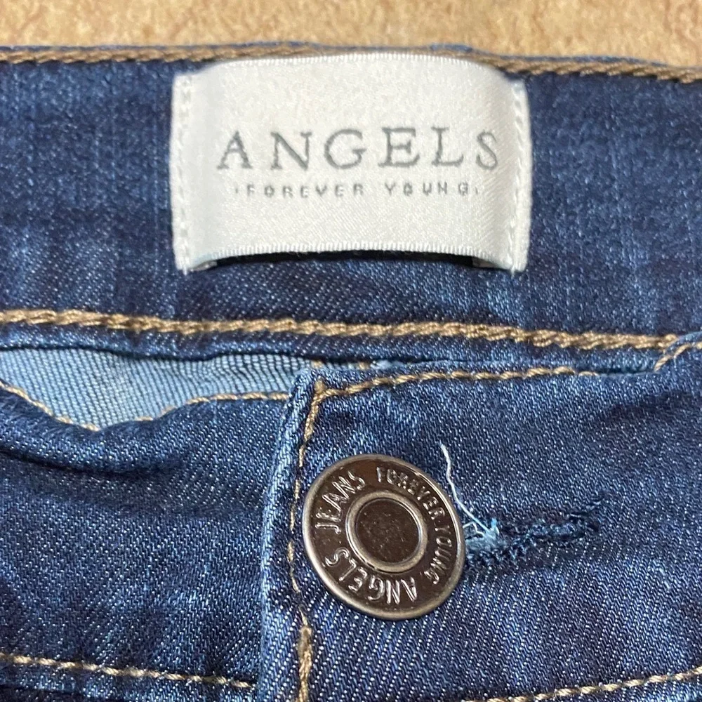 Angel Midnight Blue Denim Size 6 Everflex Bermuda Shorts Spring Summer